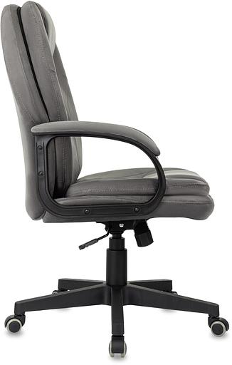 Кресло руководителя Бюрократ CH-668 темно-серый Holland 18 крестов. пластик фото 4