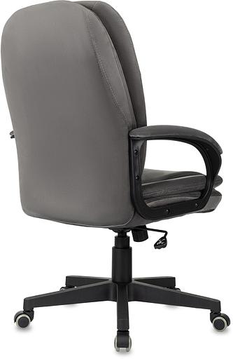 Кресло руководителя Бюрократ CH-668 темно-серый Holland 18 крестов. пластик фото 5