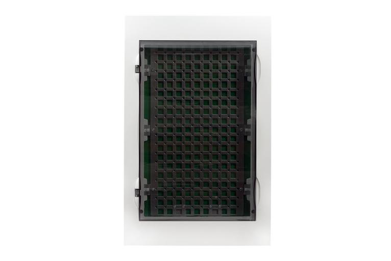 Корпус встраиваемый City9 Box IT 3 ряда 36мод. 2 розетки с прозр. дверцей SE EZ9E312S2FIT фото 4