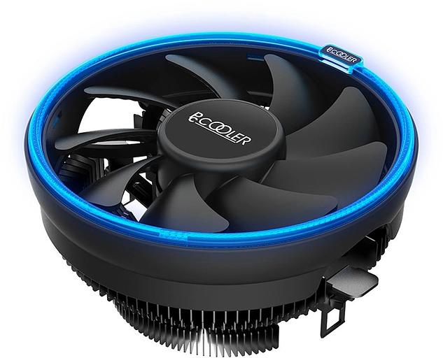 Устройство охлаждения(кулер) PcCooler E126M B одноцветная Soc-AM5/AM4/1200/1700/1851 черный 4-pin 29.8dB Al 90W 266gr Ret (R3-0120WBKBXX-GL) фото 1