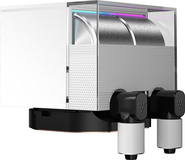 Система водяного охлаждения PcCooler DS360 Display Soc-AM5/AM4/1200/1700/1851 белый 4-pin Al LCD 310W Ret (DS360-WHNWXY-GL) фото 5