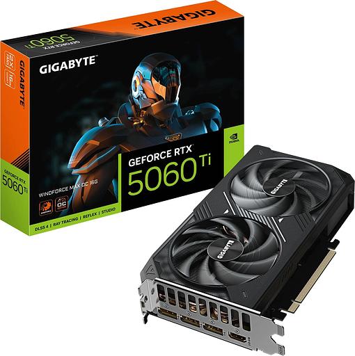Видеокарта Gigabyte PCI-E 5.0 GV-N506TWF2MAX OC-16GD 1.0 NVIDIA GeForce RTX 5060TI 16Gb 128bit GDDR7 2572/30000 HDMIx1 DPx3 HDCP Ret фото 7