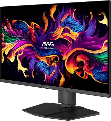 Монитор MSI 26.5" Mag 271QP QD-OLED X24 черный QD OLED LED 0.03ms 16:9 HDMI M/M матовая HAS Piv 1500000:1 250cd 178гр/178гр 2650x1440 240Hz DP Quad HD 2K (1440p) 8кг фото 4