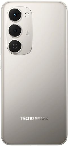 Смартфон Tecno Spark 40 Pro+ 256Gb 8Gb титан моноблок 3G 4G 2Sim 6.78" 1224x2720 Android 15 50Mpix 802.11 a/b/g/n/ac/ax NFC GPS GSM900/1800 Protect FM фото 3