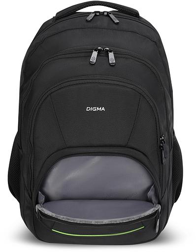Рюкзак для ноутбука 15.6" Digma Stash S1 черный полиэстер (DGBP15S1BK) фото 4