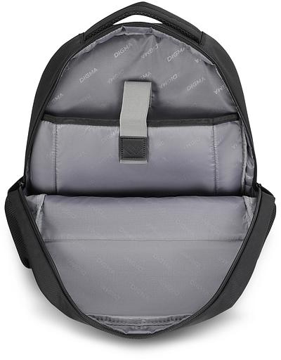 Рюкзак для ноутбука 15.6" Digma Stash S1 черный полиэстер (DGBP15S1BK) фото 7