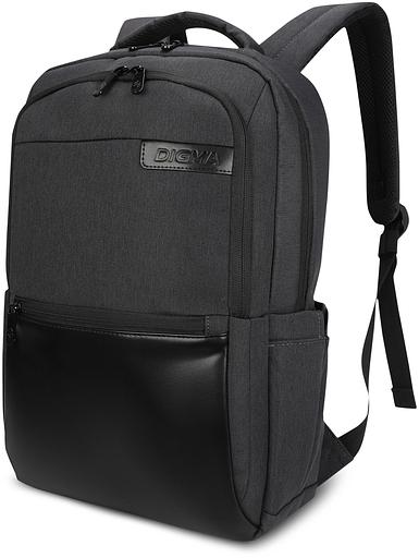 Рюкзак для ноутбука 15.6" Digma Business B1 черный полиэстер (DGBP15B1BK) фото 4