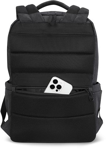 Рюкзак для ноутбука 15.6" Digma Business B1 черный полиэстер (DGBP15B1BK) фото 5