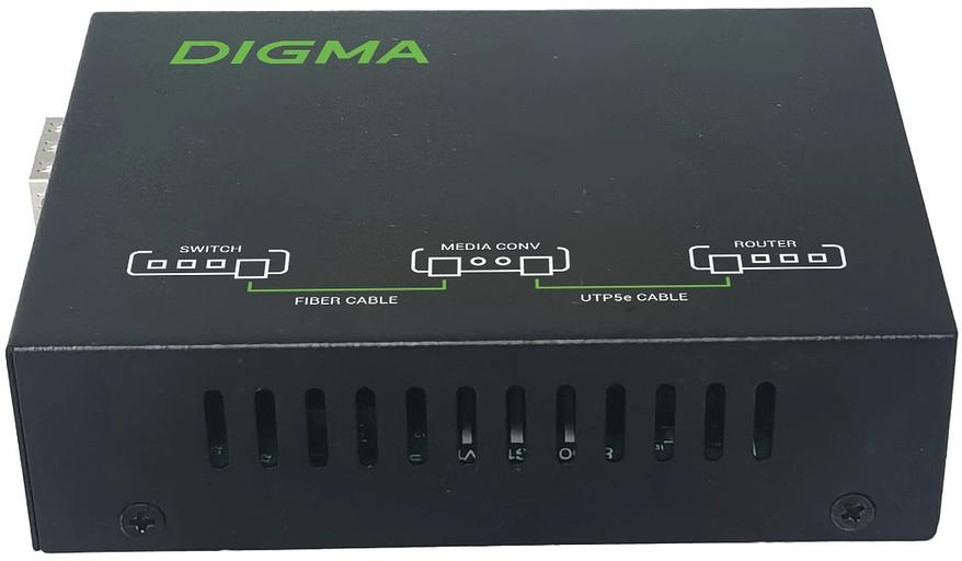 Медиаконвертер Digma DMC-1G-SFPL фото 2