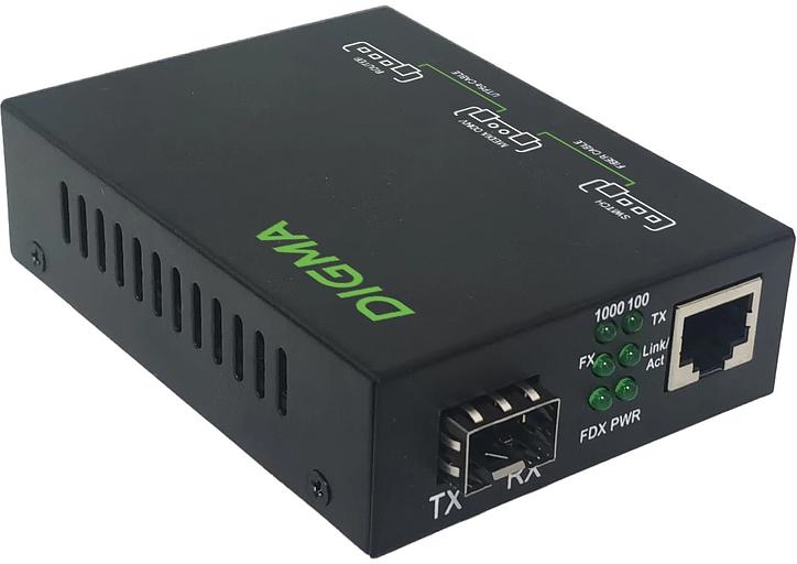 Медиаконвертер Digma DMC-1G-SFPL фото 3