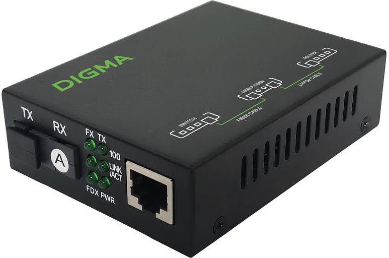 Медиаконвертер Digma DMC-1F35-20A фото 1