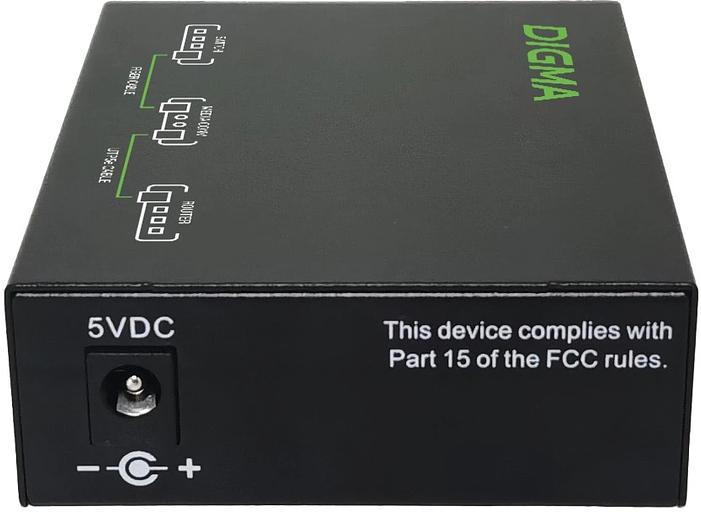 Медиаконвертер Digma DMC-1F35-20A фото 6