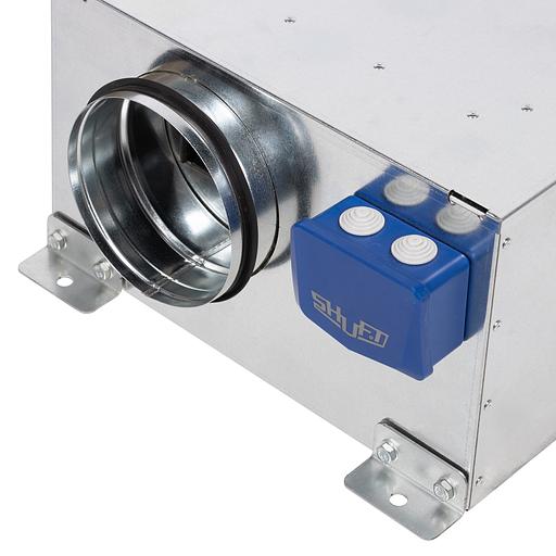 Вентилятор канальный круглый в звукоизолированном корпусе SHUFT ICFE 125 VIM фото 2