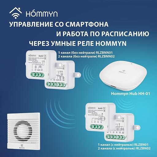 Вентилятор вытяжной серии Basic EAFB-100T с таймером фото 8