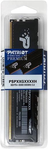Память DDR4 16GB 2666MHz Patriot PSP416G2666H1 Signature Premium RTL PC4-21300 CL19 DIMM 288-pin 1.2В dual rank Ret фото 6