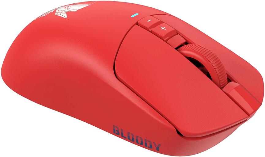 Мышь A4Tech Bloody R72 Pro красный/белый/рисунок оптическая 26000dpi беспров. USB-C 7but (R72 PRO PYRO BLAZE) фото 2