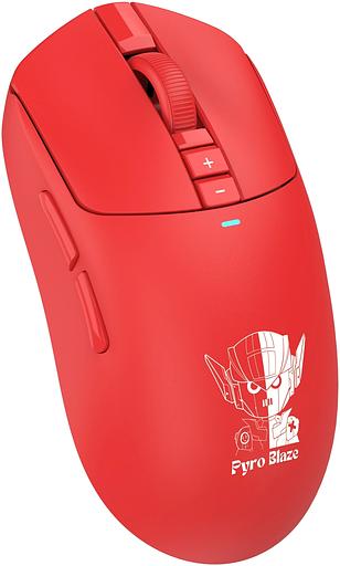 Мышь A4Tech Bloody R72 Ultra Duo белый/красный/рисунок оптическая 20000dpi беспров. USB-C 7but (R72 ULTRA DUO PIXELS RED) фото 9