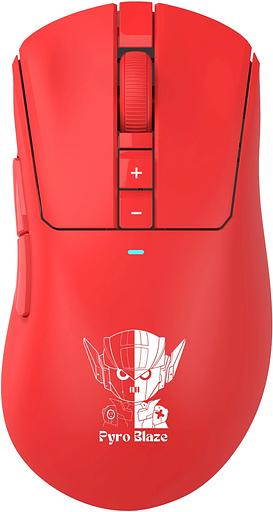 Мышь A4Tech Bloody R73 Ultra красный/рисунок оптическая 20000dpi беспров. USB-C 7but (R73 ULTRA PYRO BLAZE) фото 1