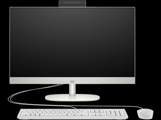 Моноблок HP ProOne 245 G10 All-in-One NT 23,8"LED UWVA IPS (1920x1080)Ryzen5-7520U,8GB,512GB,eng usb kbd,mouse,5MP,WiFi,BT,White,DOS,1Wty фото 1