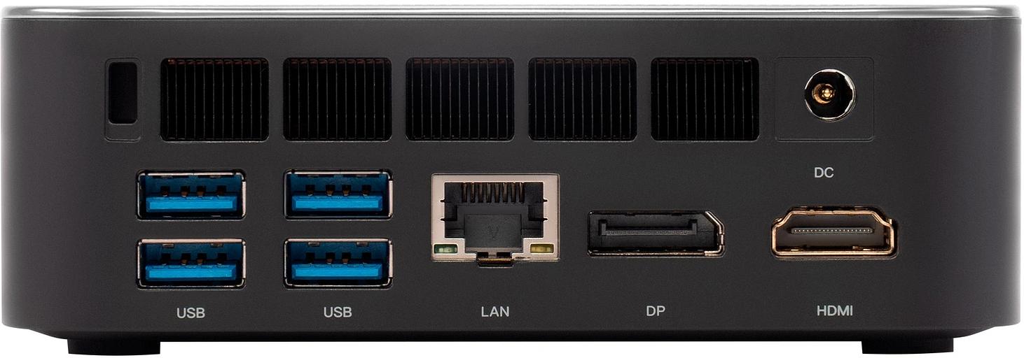 Неттоп IRU Tactio 525 Ryzen 5 6600H (3.3) 16Gb SSD512Gb 660M без ОС GbitEth WiFi BT черный (2099145) фото 5