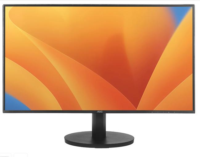 Монитор AOC 27" 27B3HA2, 16:9, IPS, FHD, 100Hz, 1ms, 250cd, VGA, HDMI, SPK фото 1