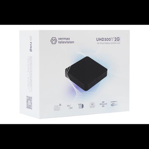 Приставка телевизионная 4K IPTV Vermax UHD300Y2G SNR-IPTV фото 5