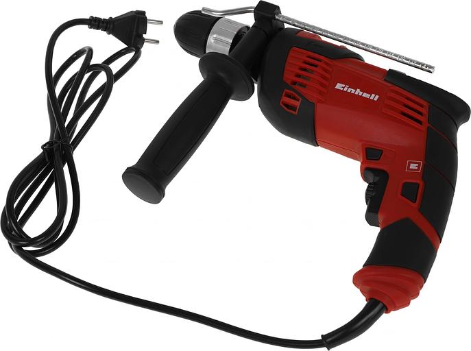 Дрель ударная Einhell TH-ID 720/1 Kit 720Вт патрон:быстрозажимной реверс (кейс в комплекте) (4259715) фото 4