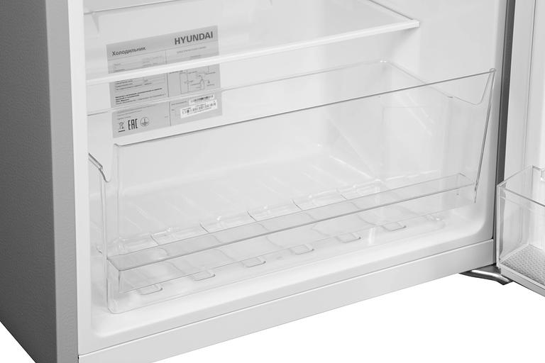 Холодильник Hyundai CO15051A 1-нокамерн. серебристый фото 10
