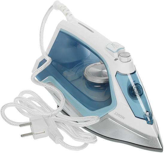 Утюг Редмонд RI-C284 2200Вт голубой/белый фото 7