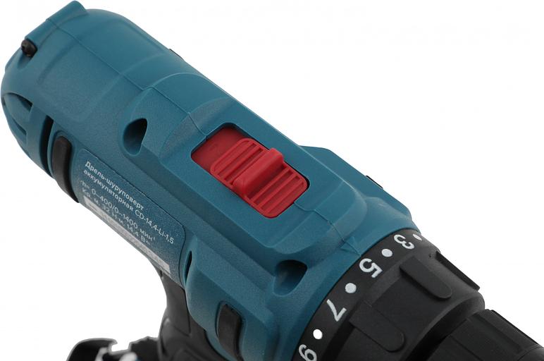Дрель-шуруповерт Кратон CD-14,4-Li-1,5 аккум. патрон:быстрозажимной (3 11 01 055) фото 5