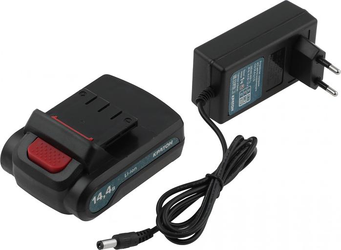 Дрель-шуруповерт Кратон CD-14,4-Li-1,5 аккум. патрон:быстрозажимной (3 11 01 055) фото 9