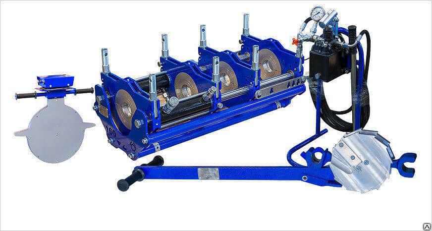 Сварочный аппарат ССПТ-160М для стыковой сварки полиэтиленовых труб фото 1