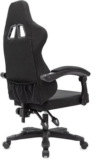 Кресло игровое Knight Wolf RGB черный крестов. пластик фото 5