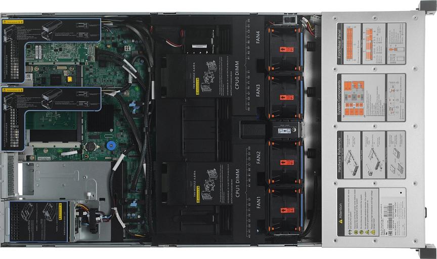 Сервер IRU Rock g2212ig4 2x4416+ 4x32Gb 9460-8i i350AM2 2x1600W w/o OS (2123796) фото 8