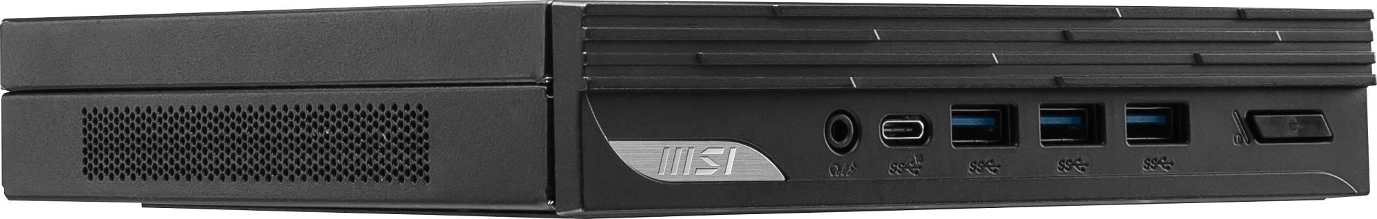 Неттоп MSI Pro DP10 13M-283RU i5 1340P (1.9) 16Gb SSD512Gb Iris Xe Windows 11 Pro 2.5xGbitEth WiFi BT 120W черный (9S6-B0A611-283) фото 3