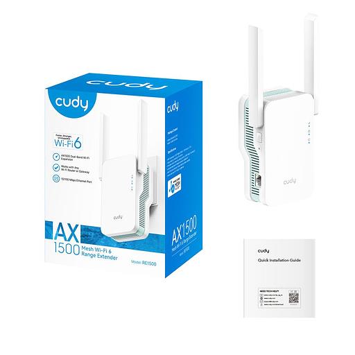 Ретранслятор Wi-Fi сигнала CUDY AX1500 Wi-Fi 6 Mesh Repeater фото 5