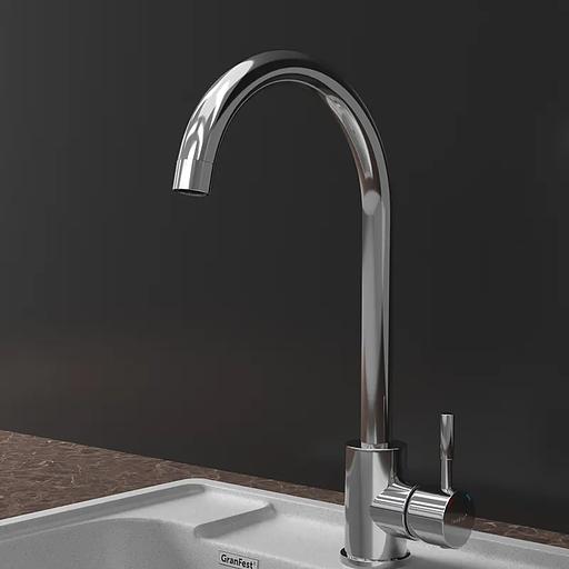 Смеситель GRANFEST GranFest Z-5410 inox фото 2
