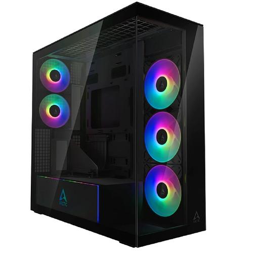 Корпус ПК ARCTIC Xtender VG (Mirror Black) ACPCC00019A фото 1