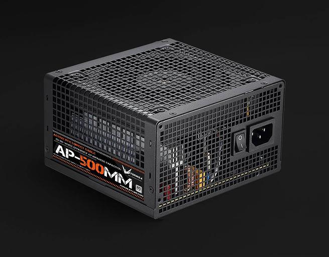 БП Formula AP-500MM, 500W, Ret, ATX v2.4, 80+, APFC, 2xPCIe 6+2P, 6xSATA, 2xPATA, 12cm fan фото 1