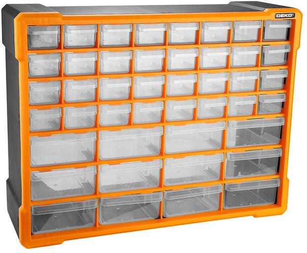 Система хранения DEKO RDKPS44, 44 выдвижных ящика (51х15.8х39.3см) фото 1