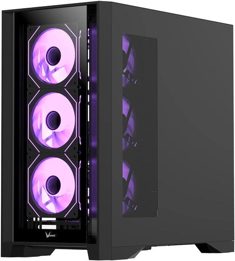 Корпус Formula Air Power G8 черный без БП ATX 2xUSB3.0 1xUSB3.1 audio bott PSU фото 5