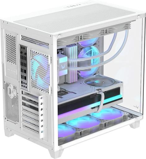 Корпус Formula Crystal U2 белый без БП ATX 1xUSB2.0 1xUSB3.0 1xUSB3.1 audio bott PSU фото 4