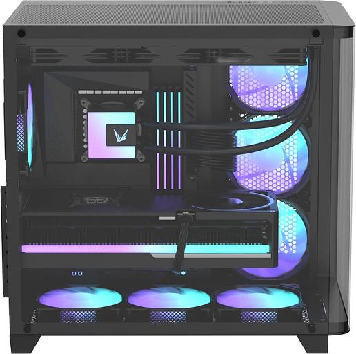 Корпус Formula Crystal U2 черный без БП ATX 1xUSB2.0 1xUSB3.0 1xUSB3.1 audio bott PSU фото 2