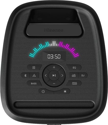 Минисистема Hisense Party Thunder черный 620Вт USB BT фото 8