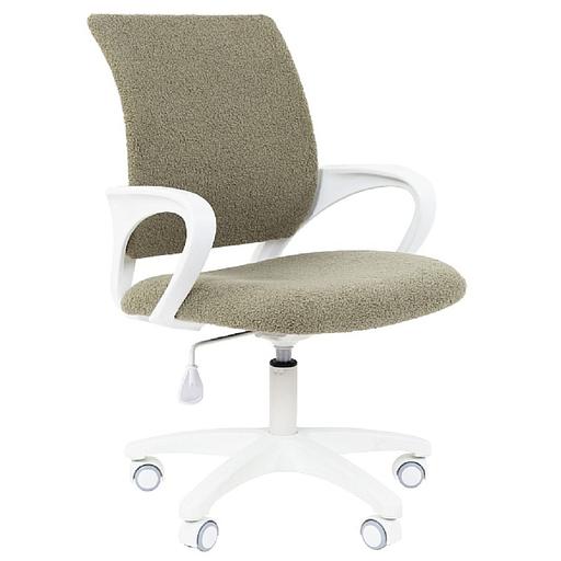 Кресло Chairman Kids 103 Россия ткань В оливка, белый пластик LT (7198248) фото 1