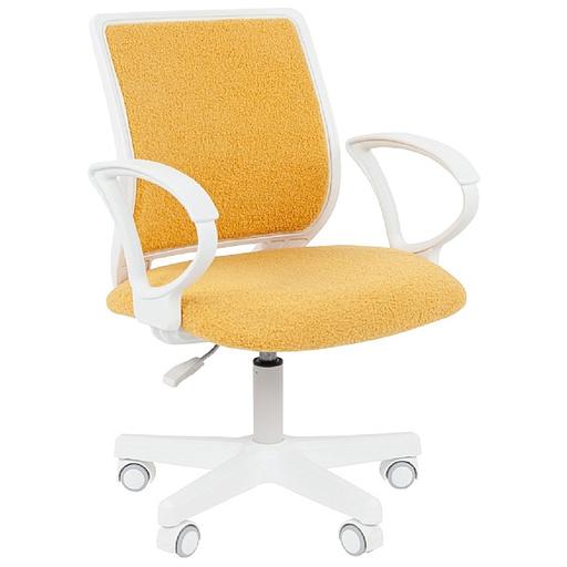 Кресло Chairman Kids 112 Россия ткань В лимон, белый пластик (7197277) фото 1