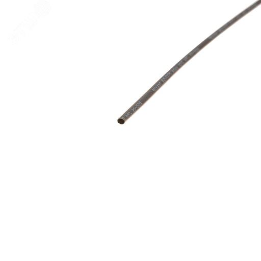 Трубка термоусадочная 1.5/0.75 1м черный Rexant 20-1506 фото 1