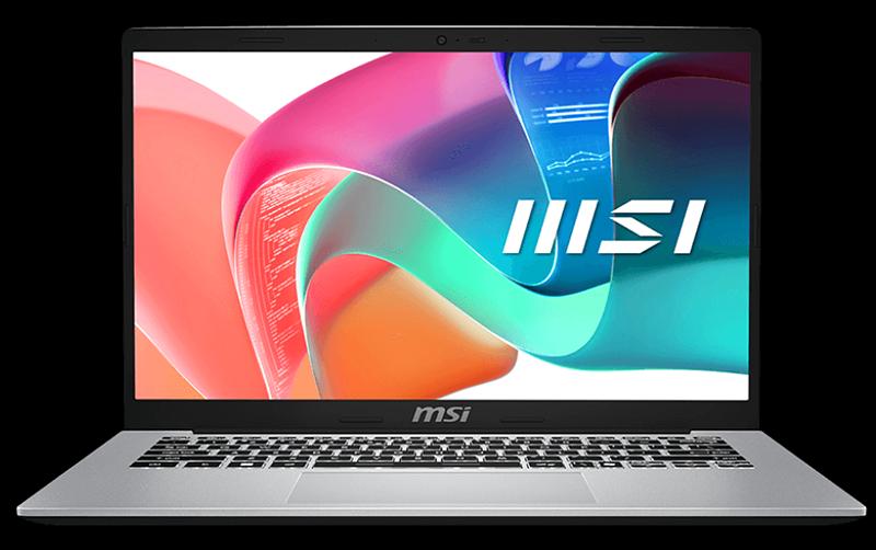 Ноутбук MSI Modern 14 F1MG Core 5 120U 14" FHD (1920*1080),IPS, DDR4 16GB (8GB*2),512GB SSD Intel Graphics,backlight,46.8Wh,1.5kg,2y,Win11Pro,Urban Silver фото 1