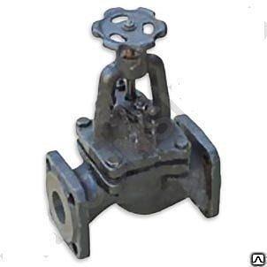 Вентиль чугунный 15кч16п1 фланцевый для труб фото 1