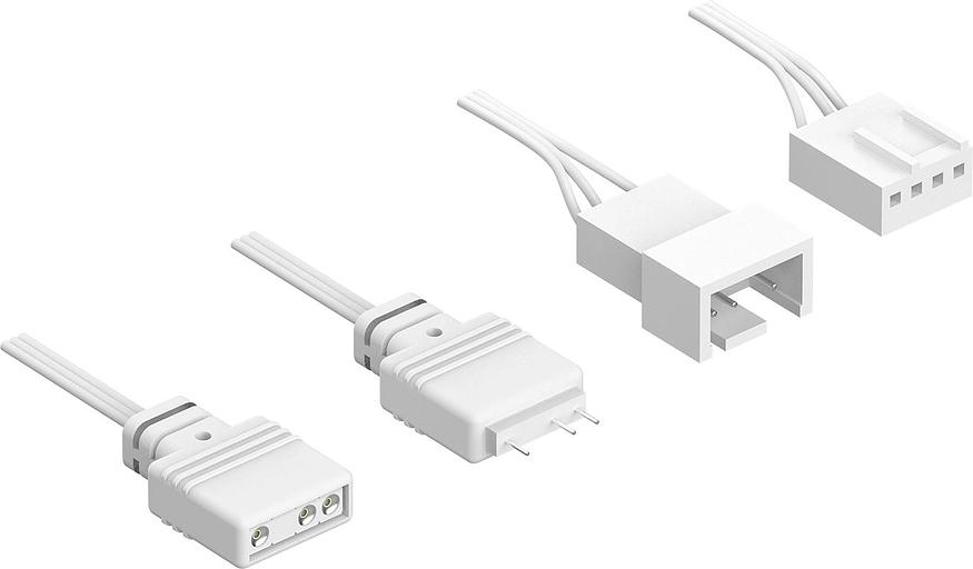 Вентилятор для корпуса Formula Nulight 12WH RGB 120х120x25 белый 3-pin 4-pin (Molex) 19.06дБ (NULIGHT 12WH FR) Ret фото 5
